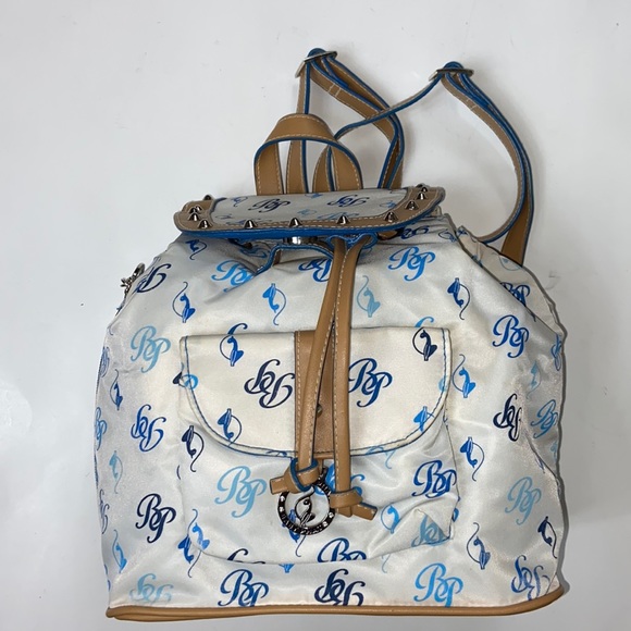 Baby Phat Bags Vintage Baby Phat Backpack White Cream Woman Bag